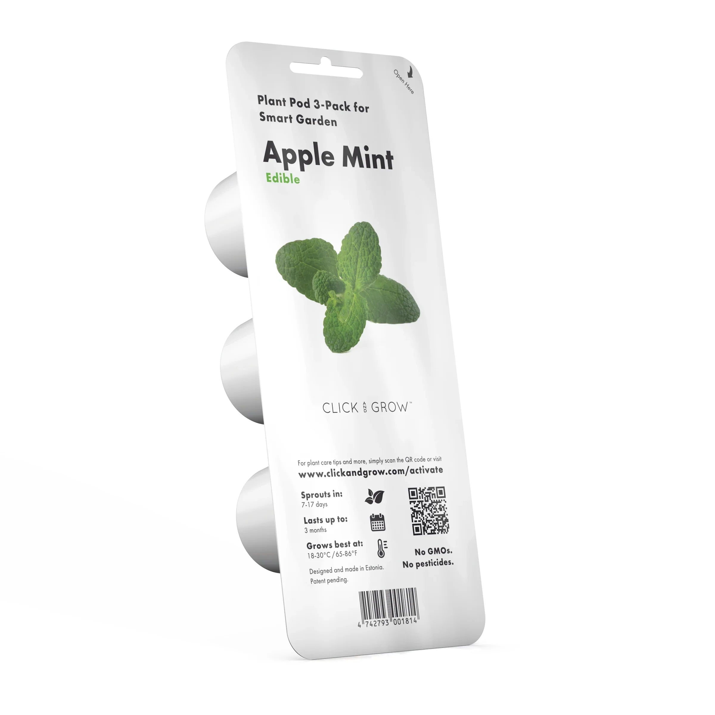 Click & Grow Apple Mint 3 Pack Pods