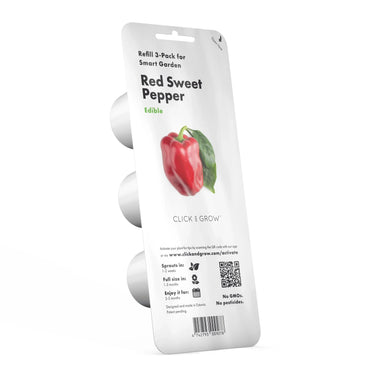 Click & Grow Red Sweet Pepper 3-Pack Pods