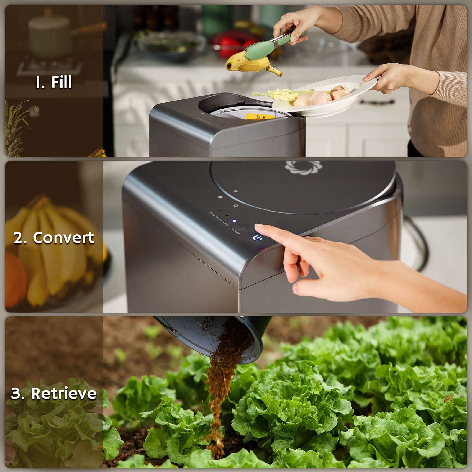 Airthereal Revive Electric Kitchen Composter — Farm Your Home