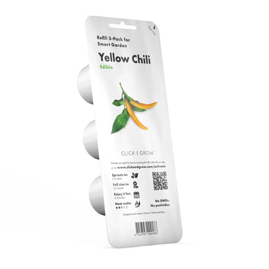 Click & Grow Yellow Chili Pepper 3-Pack Pods