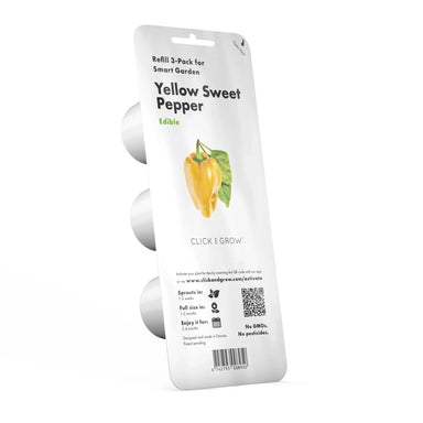 Click & Grow Yellow Sweet Pepper 3-Pack Pods